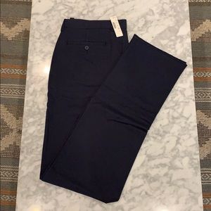 NWT J. Crew Classic Fit Navy Chinos, 36 Waist
